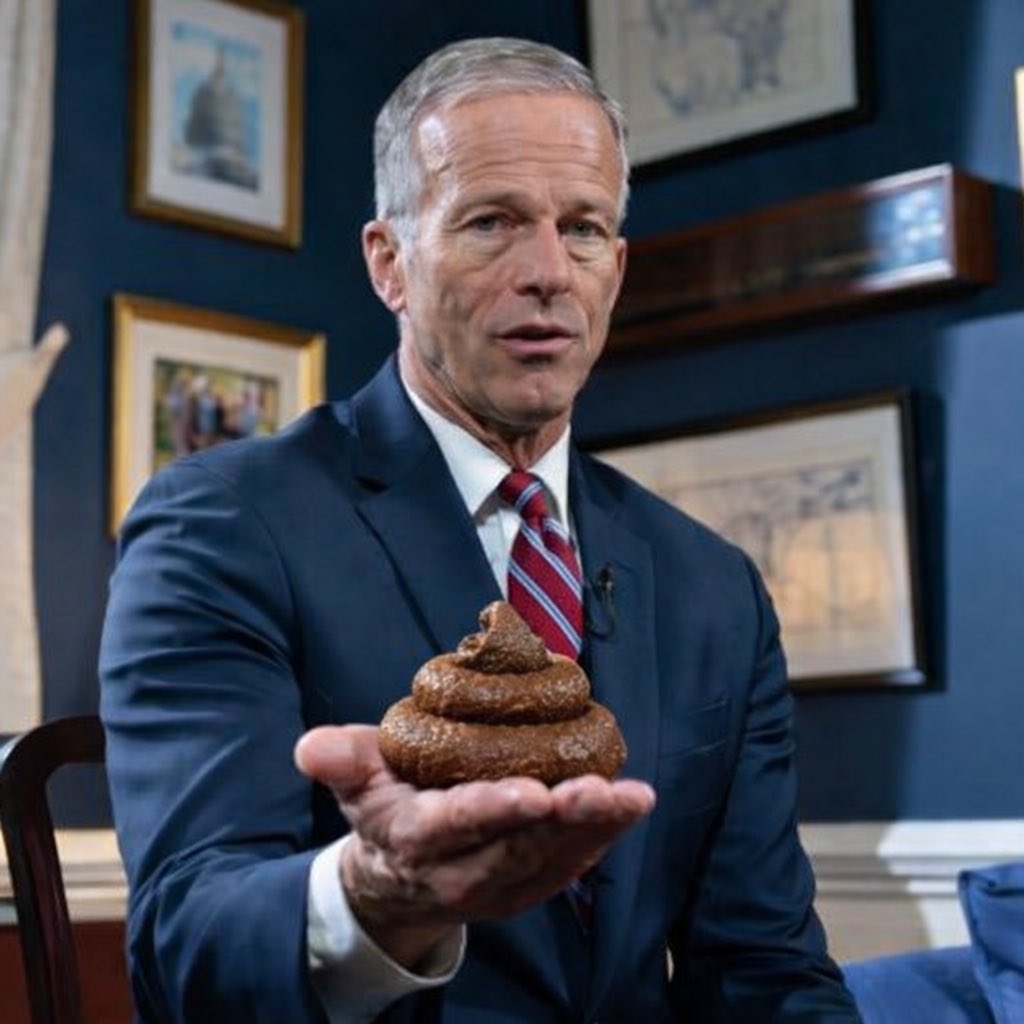 TeamTrump47's tweet photo. @LeaderJohnThune @POTUS Yah….Trump hands us wins. 

RINO’s like you, hand us this! https://t.co/zzjN1sqFRr