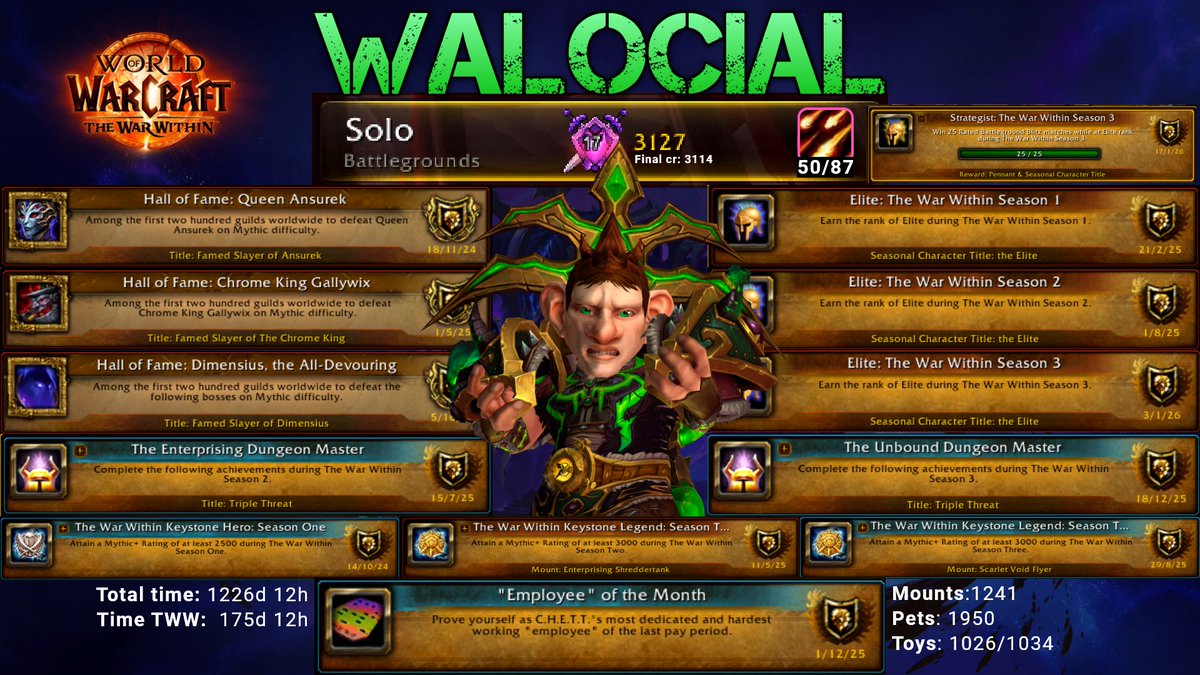 Walocial, the Collector tweet media