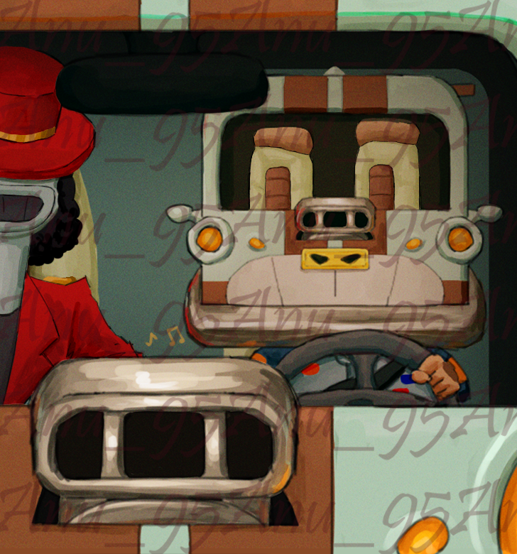 Anu_x95's tweet photo. The Dodgeback Griff GT (2/2)

The newest, fastest and most premium car on the planet, now in the hands of the failing Starr Park Gift Shop owner. A needed purchase when the bank finally sends over the police.
#supercellmake #BrawlStars #brawlstarsfanart https://t.co/6uevkTRhuz