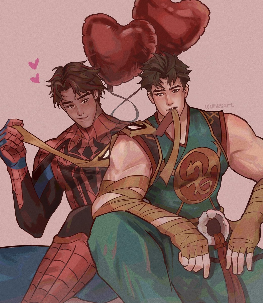 wanesart's tweet image. 🎈 #spiderfist