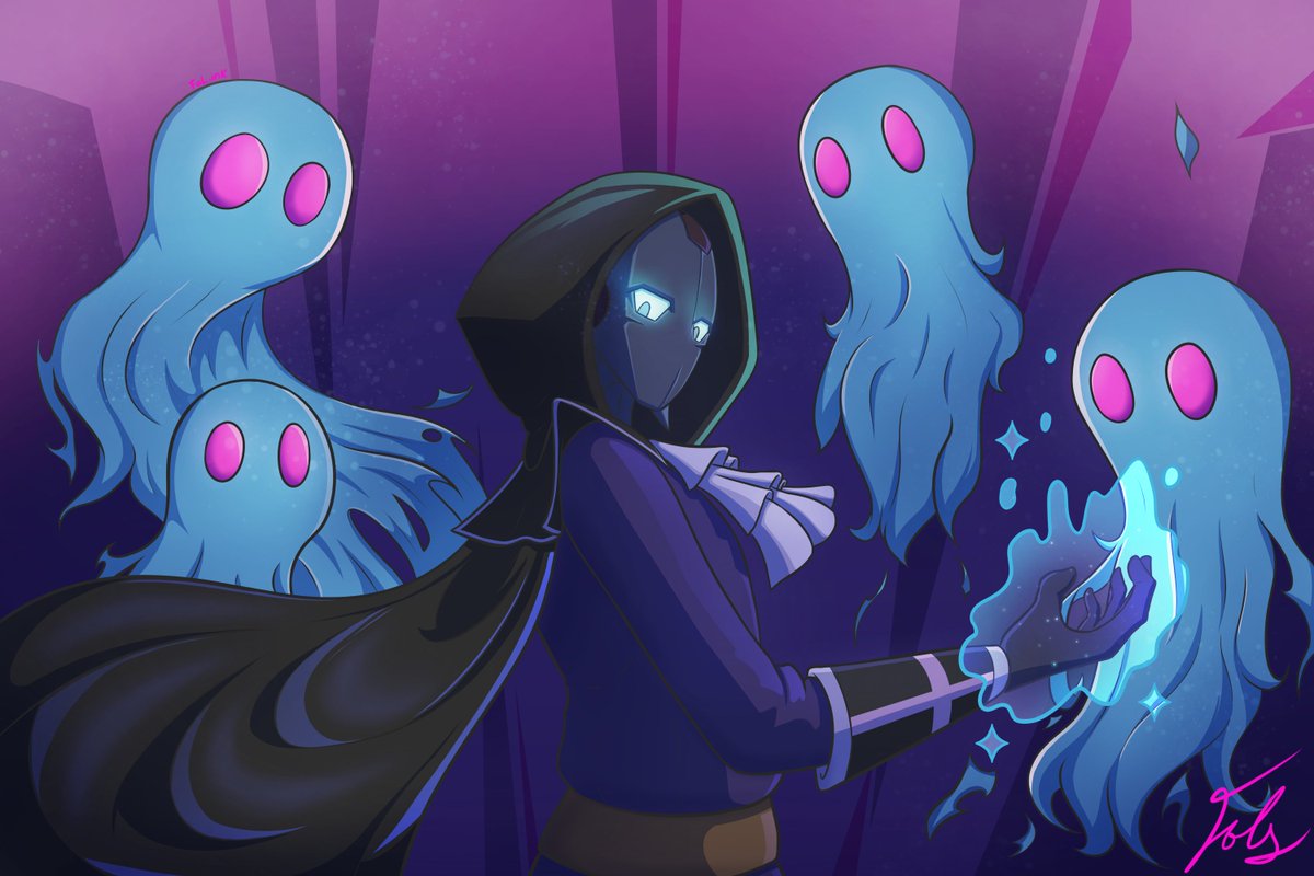 Fol_ink's tweet image. [🌟commission🌟] 
gift pic from: @LuckoDaStars ⭐️
to: @count_shaman 🔥