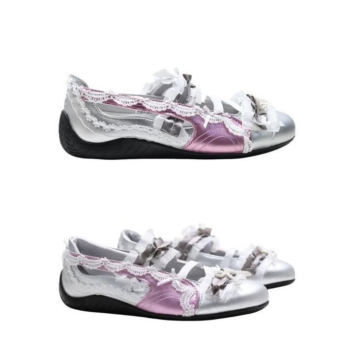 lapafaits's tweet image. these new puma ballet sneakers are absolutely adorable ♡ i want to get the first pair so badly