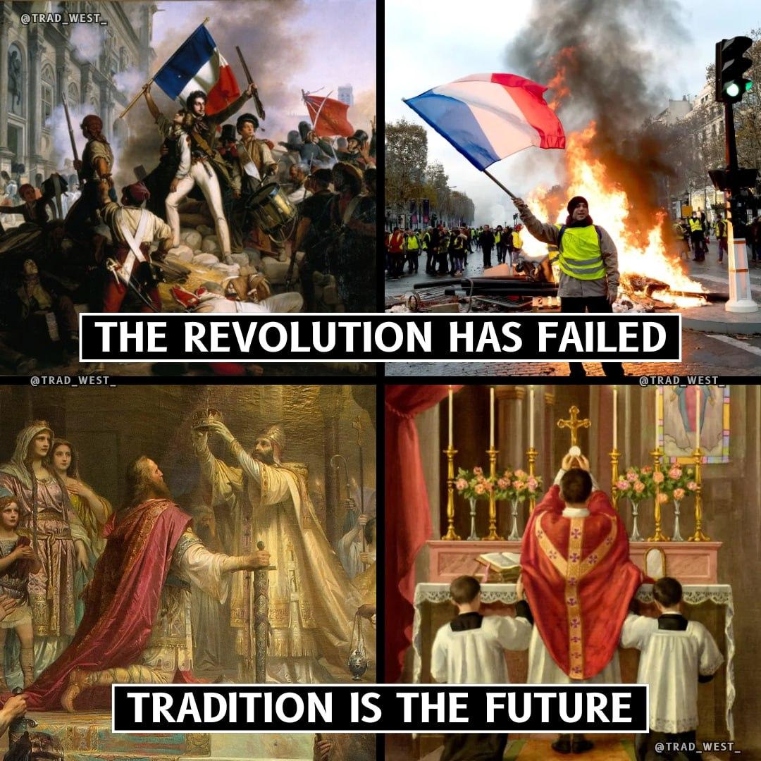 Return to tradition.