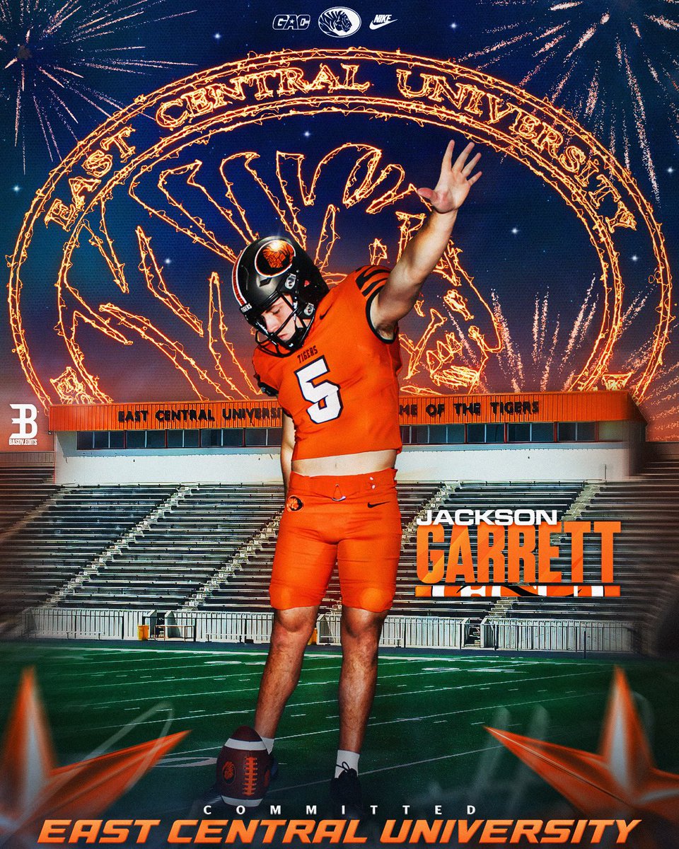 jacksontgarrett's tweet image. Blessed to announce my commitment to @ECUTigersFB @LitrentaJohn