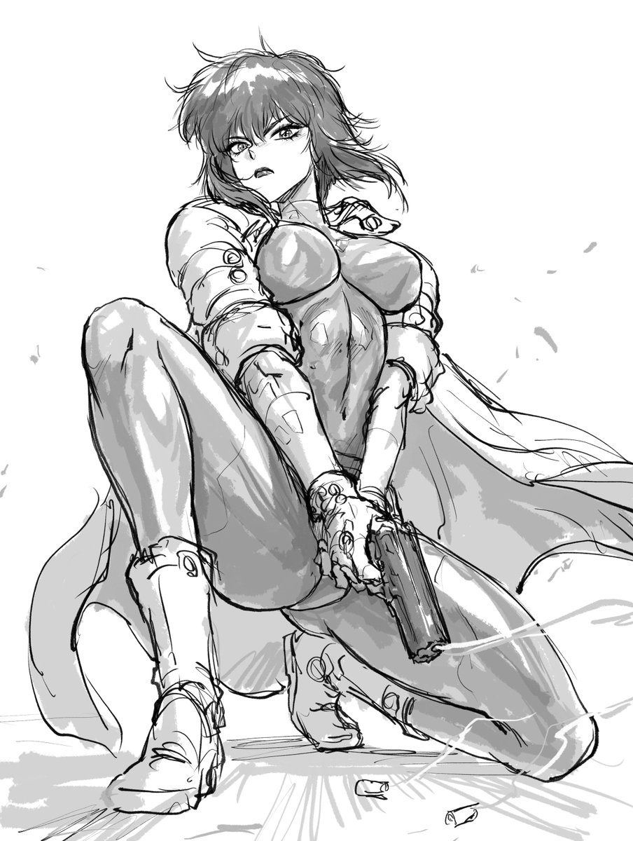 気晴らしラクガキ　原作版・草薙素子