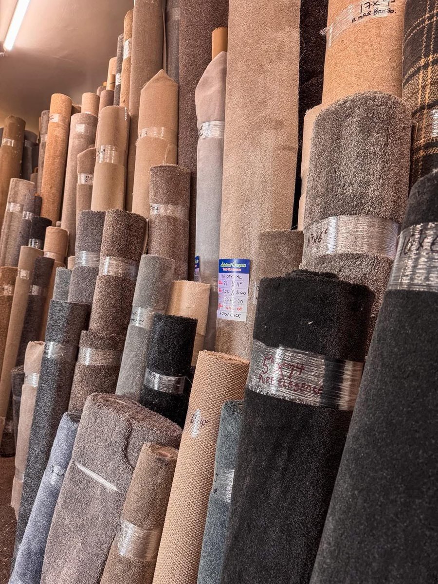 We have a great range of roll ends available at fantastic prices to choose from 👌

Come and take a look around for yourself. We’re open six days a week, Monday-Saturday 

📍 2 Croft St, Bury, BL9 7BG