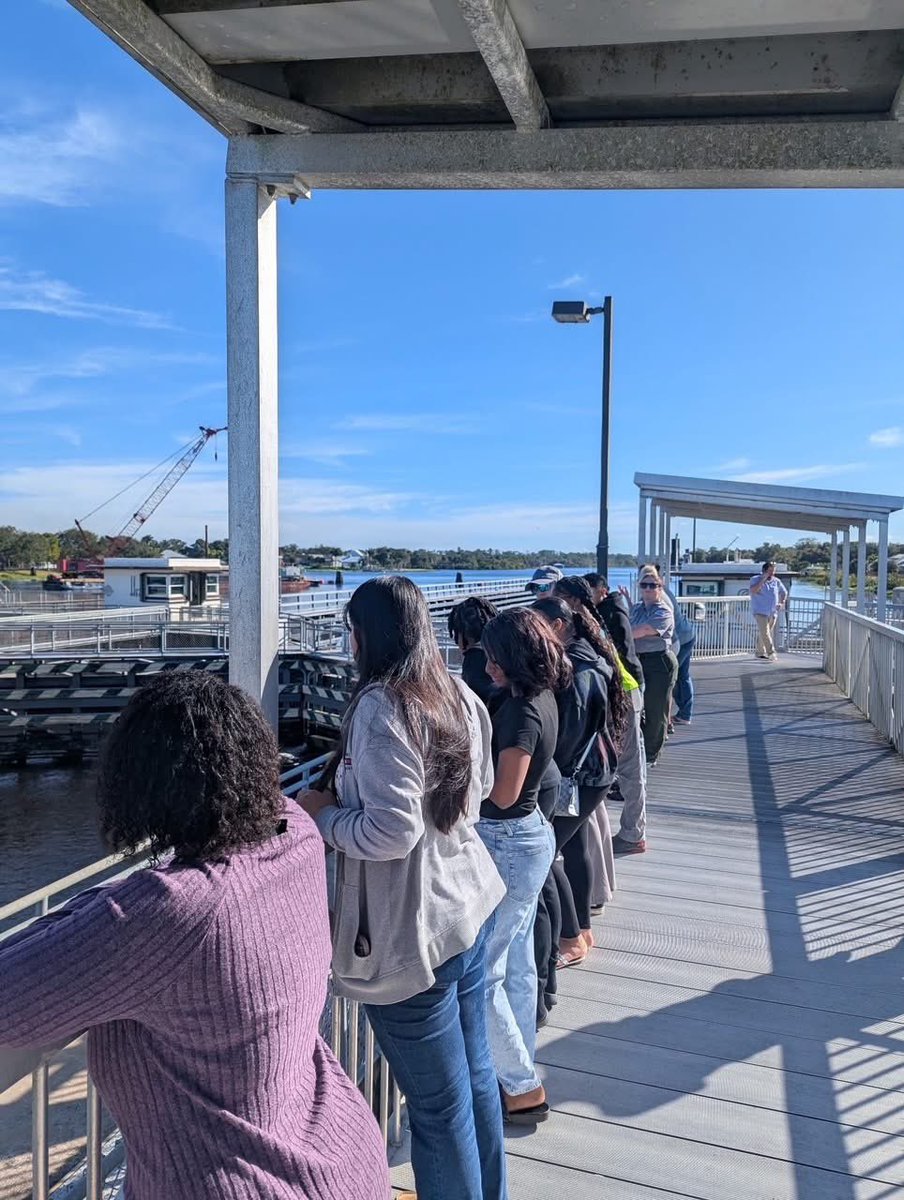 AtlantaCorps's tweet image. Lehigh Senior High School students visited W.P. Franklin South for a STEM-focused career exploration day. Events like this help build a strong future workforce by showcasing different career paths in engineering and environmental science.