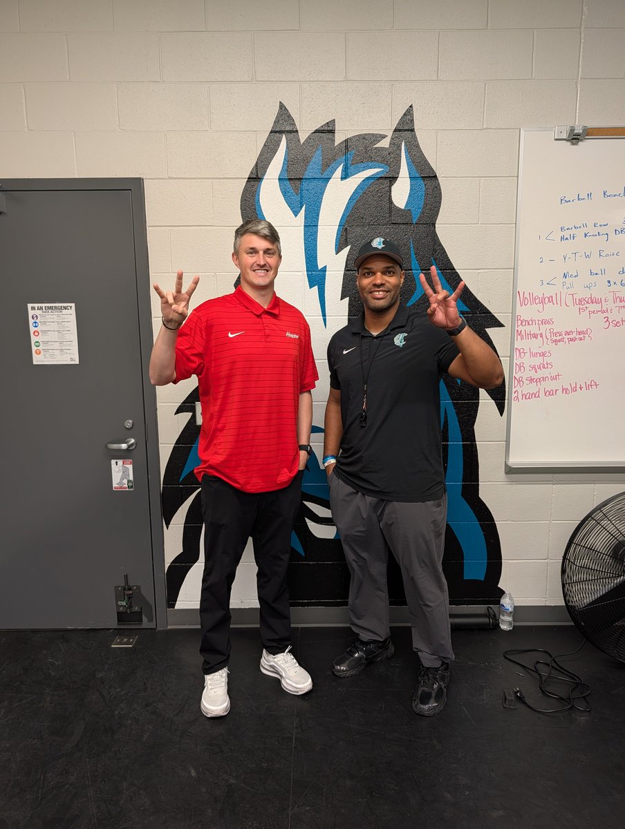 Shout out <a href="/Bell_Brian_/">Brian Bell</a> for coming by the Ranch to recruit <a href="/ACHS_ChargerFB/">Almeta Crawford Football</a>