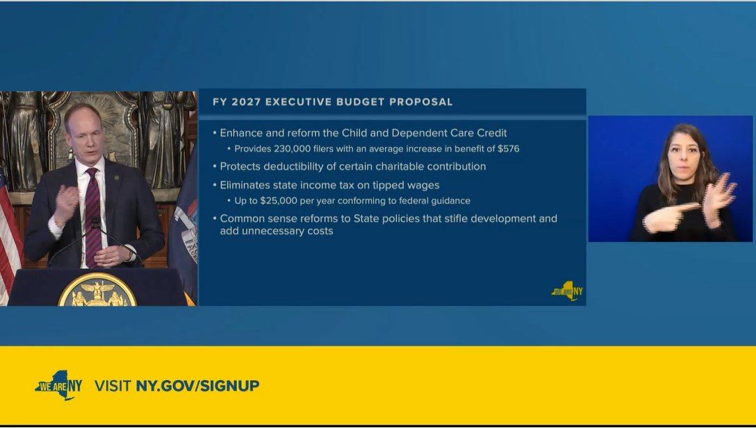 DCruzNews's tweet photo. Affordability is a centerpiece theme of @GovKathyHochul's budget, her budget director says, and here's on that list: https://t.co/f2gk23SD4V