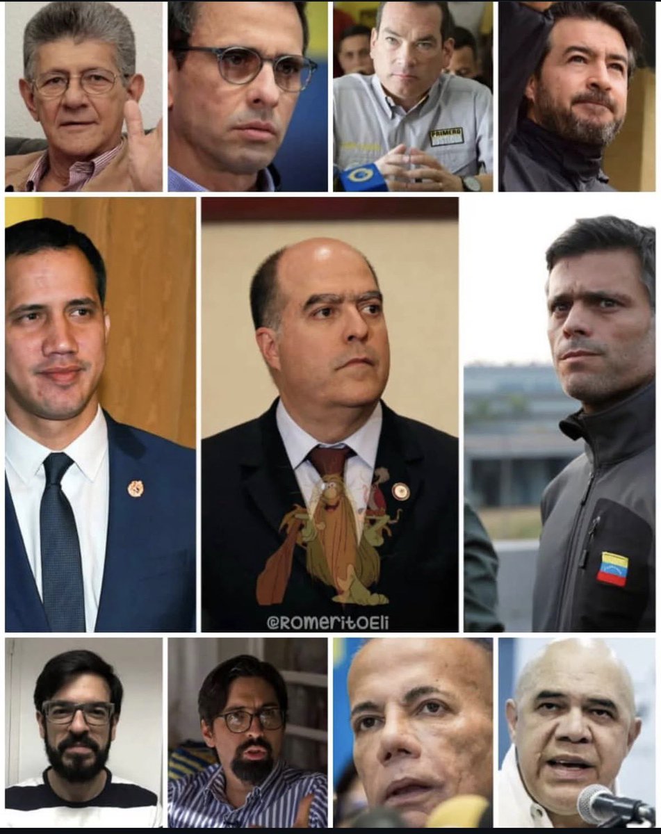 Me ganaré de enemigo a más de uno y me sabe a mierda.
En un nuevo gobierno no quiero a estos alacranes.
A cuál de estos salvas de ese grupo de alacranes? Explica tu decisión.
Yo salvo a uno (bajo investigación y auditoría)