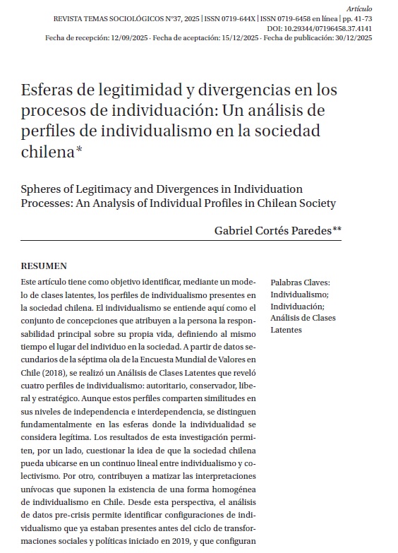 Revista Temas Sociológicos tweet media