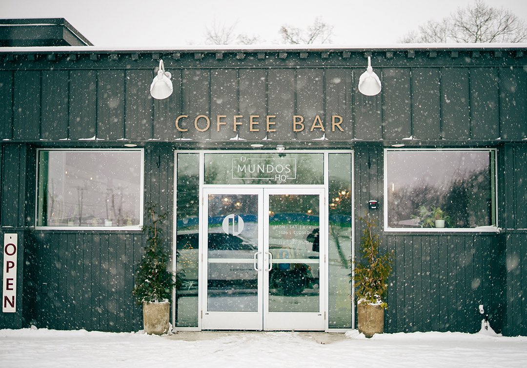 It's a little too cold out there 🥶  Enjoy a warm coffee with us!