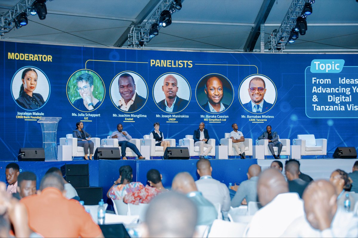 Funguo_Tz's tweet photo. Today at #TAIC2026, UNDP through the #FUNGUOProgramme joined two key conversations shaping Tanzania’s digital future:

🔹 Building a shared IMM system to measure what truly matters in the innovation ecosystem (@TanzaniaHubsNet )
🔹 Advancing youth innovation & digital inclusion to move ideas into industry for Vision 2050 (#CRDB Bank Foundation)

#DigitalInnovation #YouthInTech #UNDP
