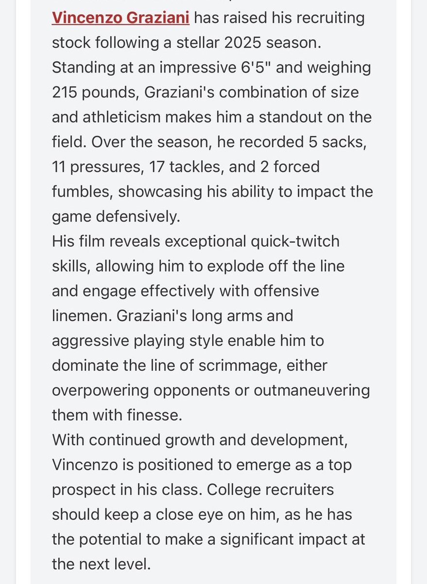 Vinny Graziani 28’ tweet media