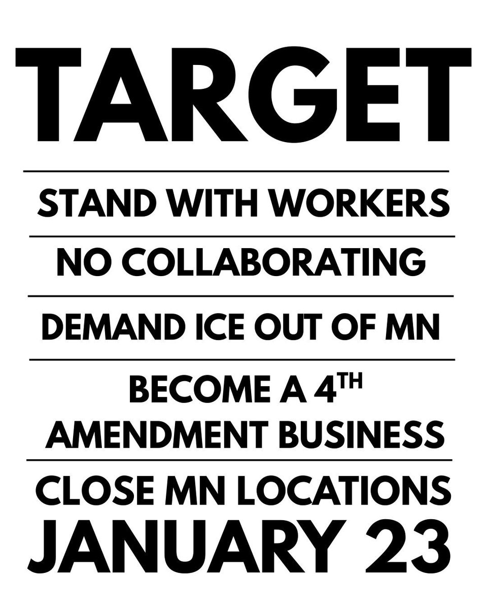 TwinCitiesCPUSA's tweet photo. Injustice anywhere is a threat to justice everywhere. As of late MN faith leaders are meeting with the Target CEO demanding they side with our communities instead of ICE. Stand with us in demanding Target call for #ICEOUT #ReclaimMLK https://t.co/K13oe1KZa4