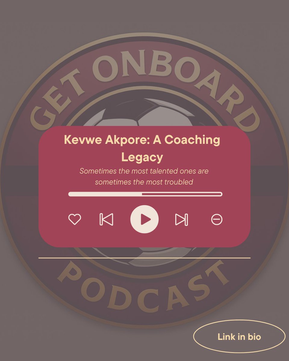 GetOnboardPod's tweet photo. Kevwe is our second guest on the Get Onboard Podcast!

In this episode we will learn about Kevwe's past, his introduction to the sport and coaching side, his current role and how he dealt with transitioning different roles, as well as is his struggles and fondest memories. https://t.co/WfuifRdHKw