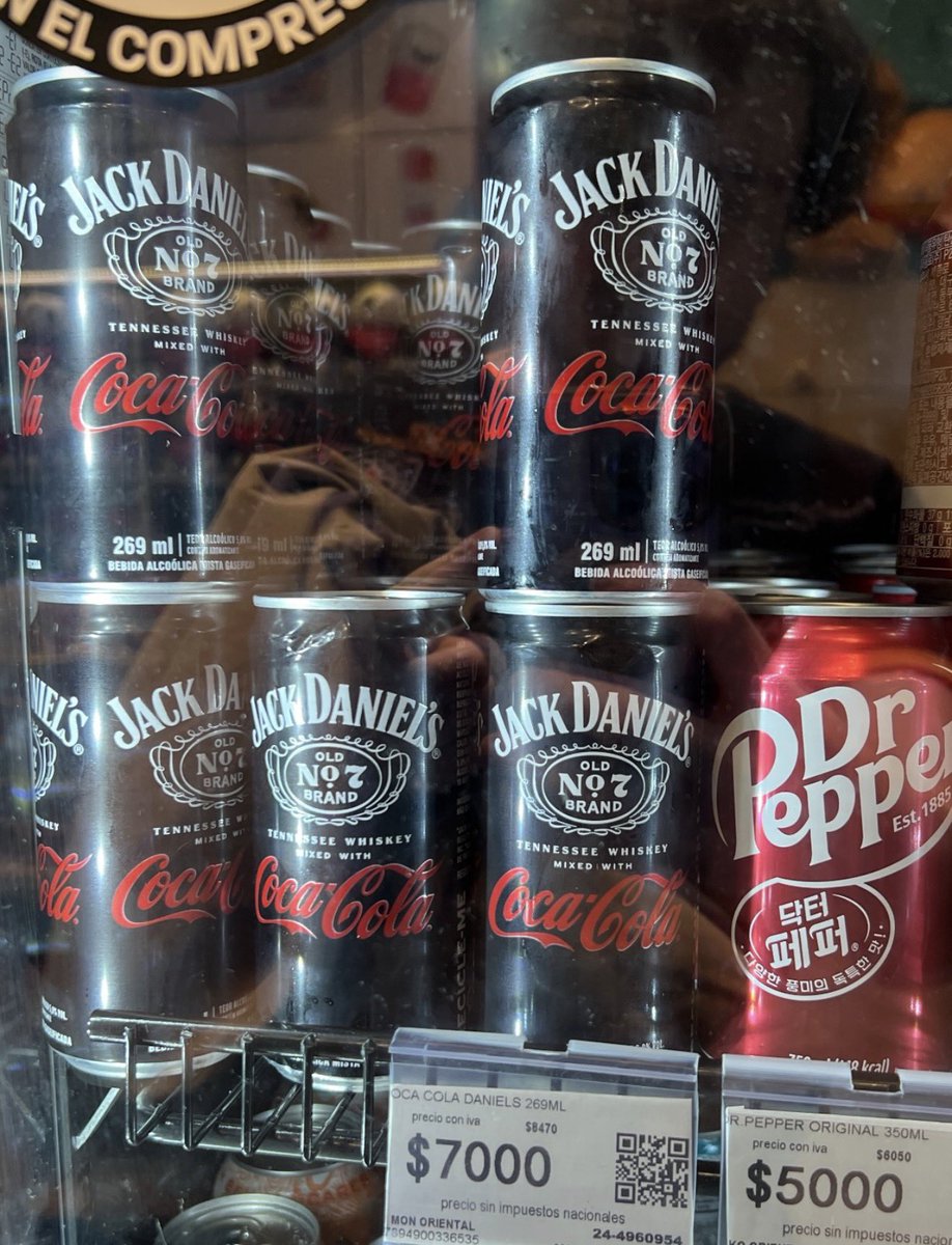 Coca Cola x Jack Daniels sacaron el Whiscola en lata?

Se viene? 🥃 👀
