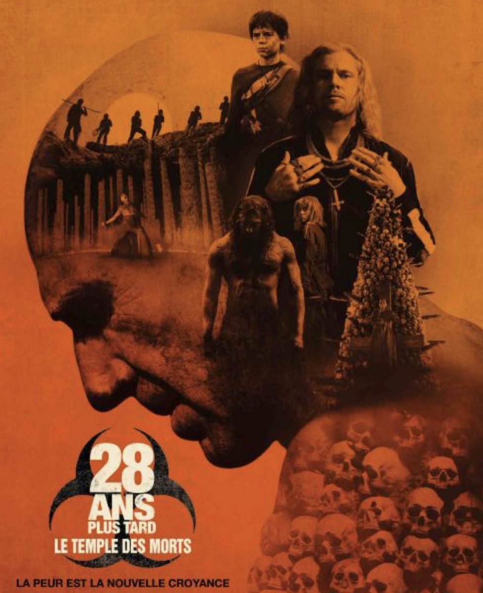Oniyo_'s tweet photo. Vu 28 ans plus tard : Le temple des morts. Beaucoup aimé, ça évolue, ça prend des risques et ça cimente encore plus la franchise dans la pop culture. Vivement la suite ? https://t.co/z10ZWlt3xs