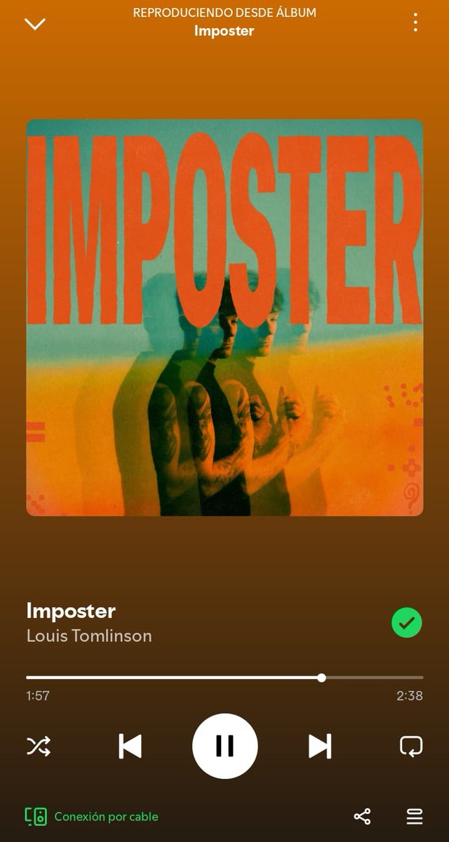 nhzllxtheshow's tweet photo. PERO LA VOZ DE LOUIS TOMLINSON, EL RITMO DE LA CANCIÓN, LA LETRA Y SUMÁNDOLE QUE MAÑANA SALE EL VIDEO OFICIAL DEFINITIVAMENTE IMPOSTER ES UNA OBRA DE ARTE DIGNA DE ESCUCHAR 

ESTOY COLAPSANDO https://t.co/sqlTGhLgK1