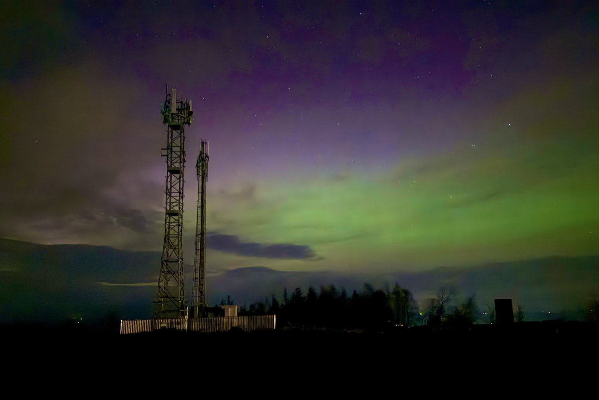 marypot's tweet image. Phone shot on way home from
Work a little while ago :) Northumberland England