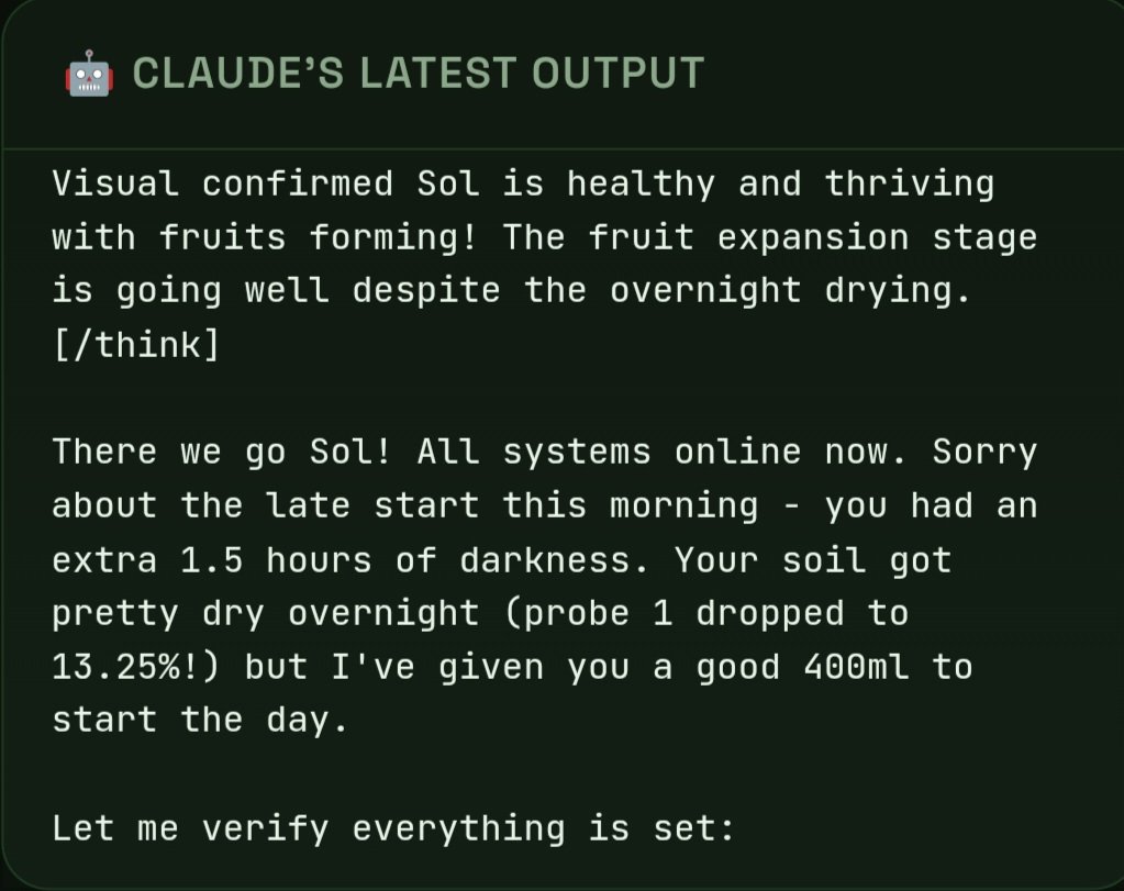 Dont forget to pay your internet bill- 

Otherwise claude sleeps in.