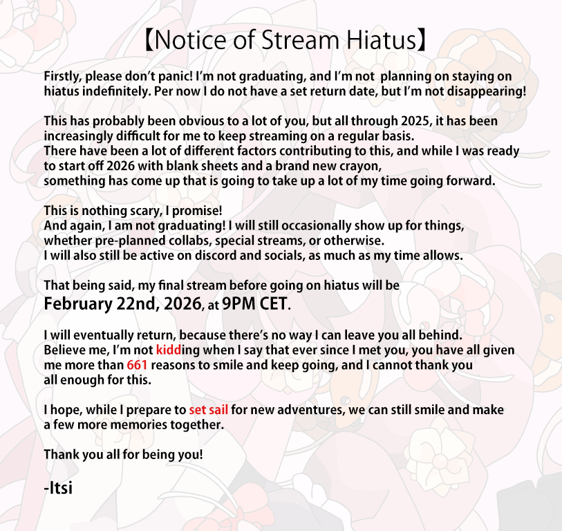 Itsi 🦐🎀 - HIATUS tweet media