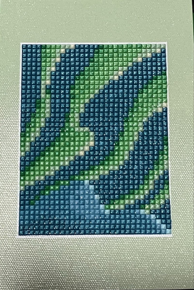 ミニタイルズシリーズ5個目 #ダイヤモンドアート #DAC