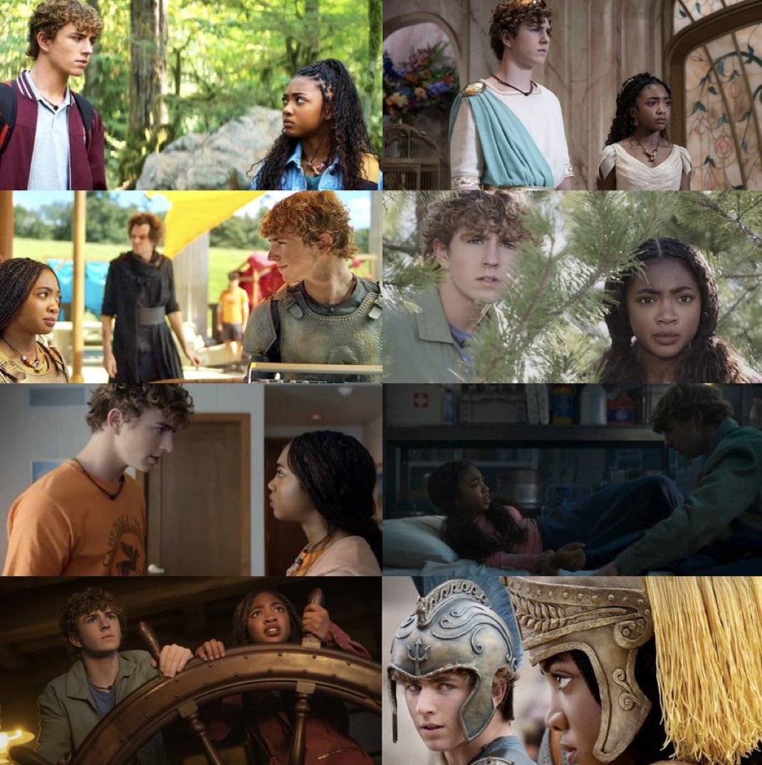 season 2 percabeth you are so loved and will be dearly missed ☹️❤️‍🩹 #PercyJackson