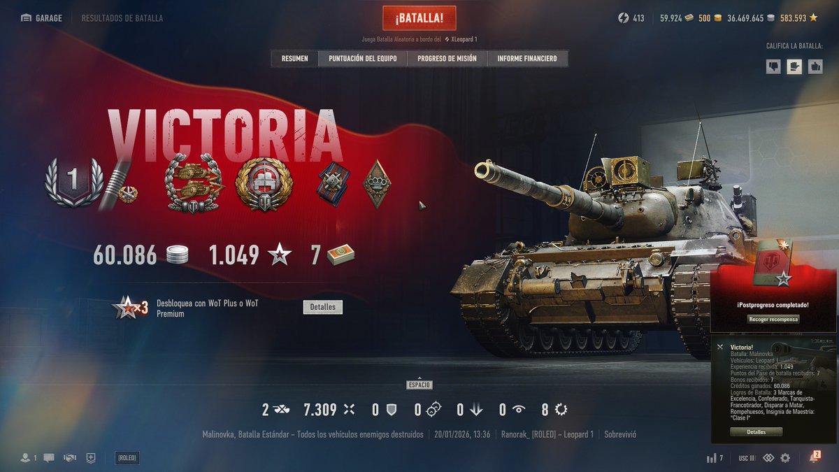 Este sin duda ha sido el tanque más difícil que logré trimarcar. Después de años, lo logré. POR FIN. AAAAAAAA

#WorldOfTanks #Vtuber