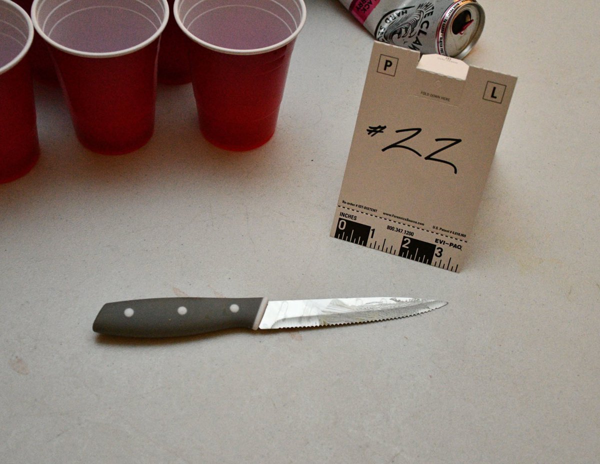 rise4thespiral's tweet image. #Knife that #HunterJohnson grabbed from the kitchen for protection.
#Idaho4