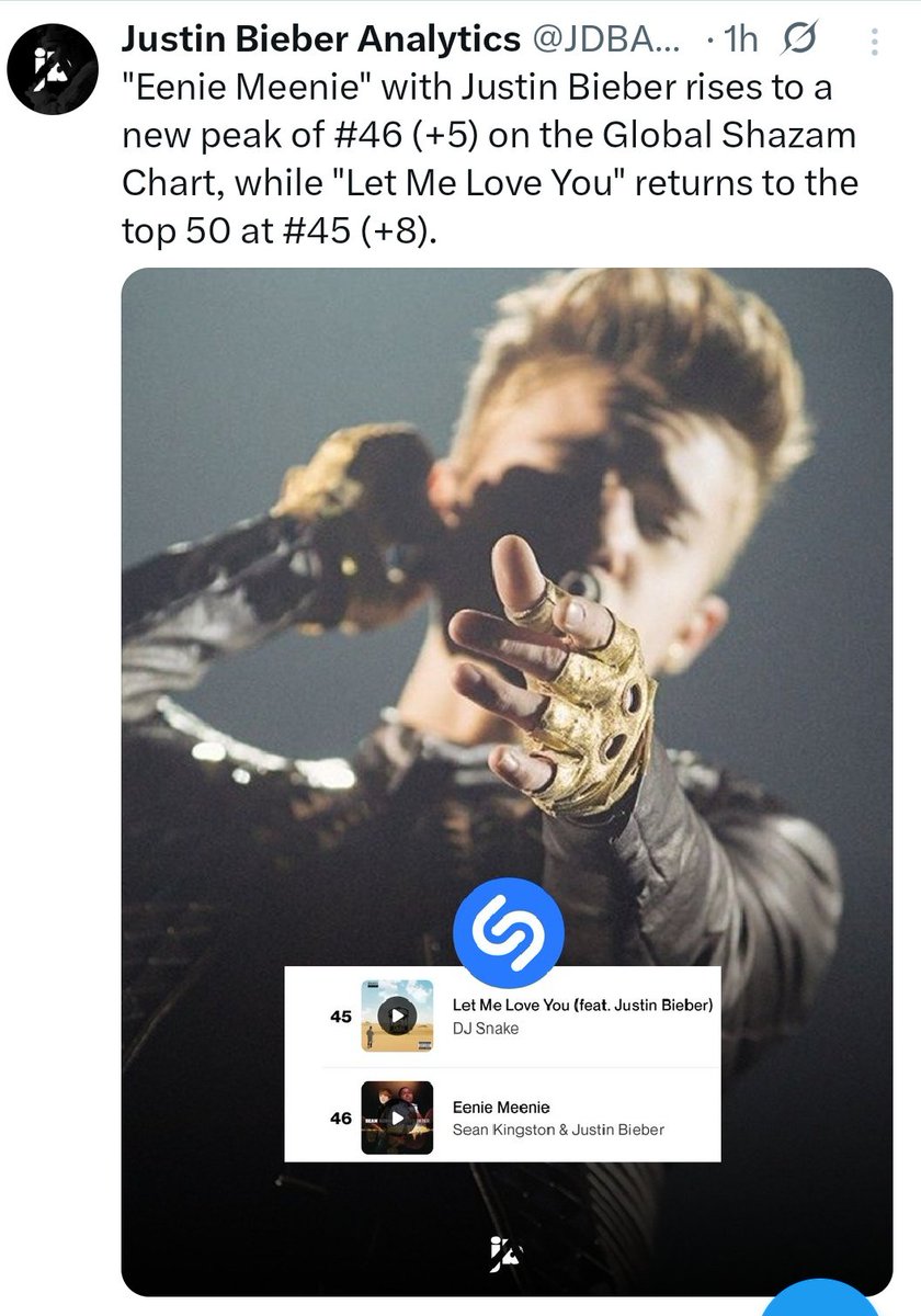Justin Bieber tweet media