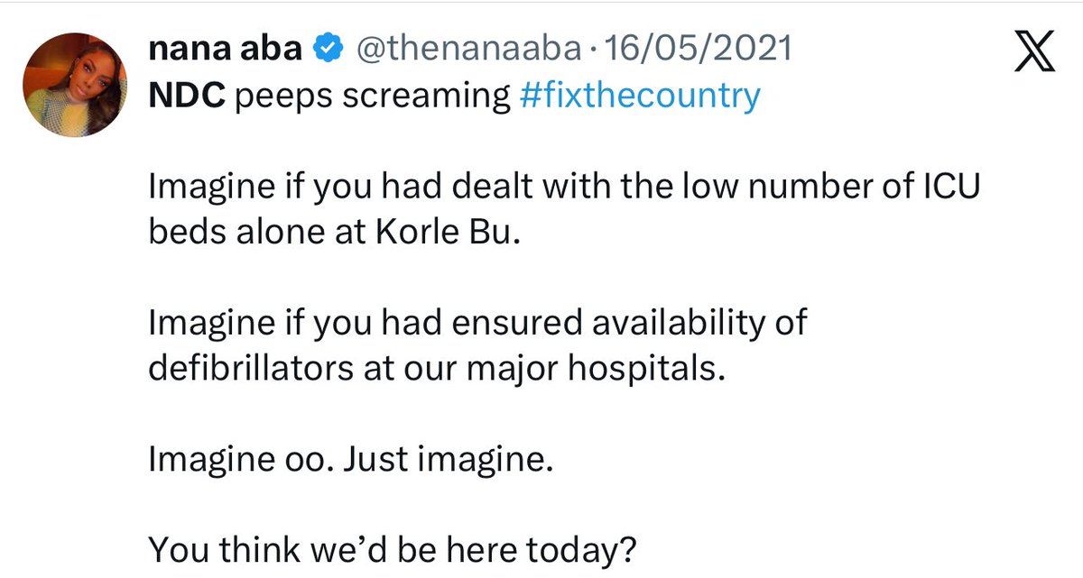 Hajjyass70's tweet image. She kept making excuses for the crooks while we called for the country to be fixed! 😅