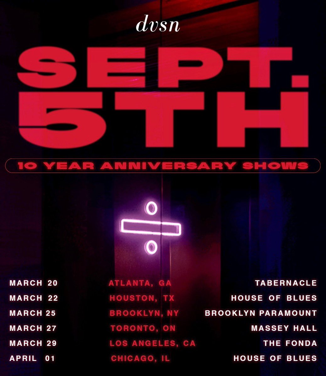 dvsn's tweet image. Picked a few cities to do it big for the album that connected us all together ➗

 🎟️🎟️ laylo.com/dvsn/m/DyDBiD