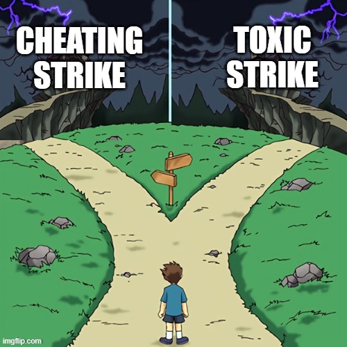 LDClaudius's tweet photo. The state for CS2 right now.

When Season 4 is out, time to pick your poison: https://t.co/h2YYFWPcrJ