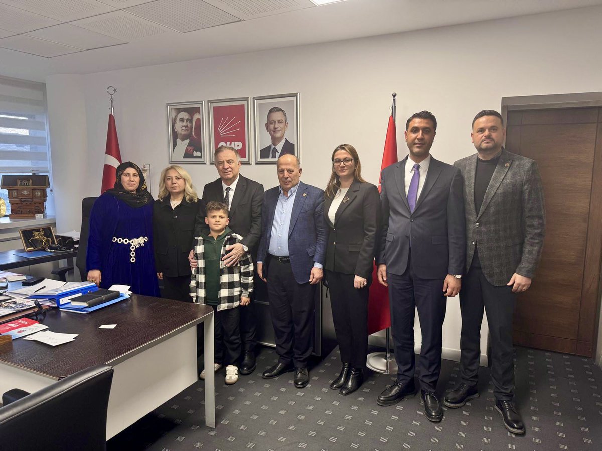 Genel Başkanımız Sayın Özgür Özel’in liderliğinde gerçekleşen TBMM Grup Toplantımıza katılarak; Yüreğir’imizin ve Adana’mızın selamını Ankara’ya taşıdık.

Sevgili eşim Fidelya Demirçalı, Türk Kadınlar Birliği Yüreğir Şube Başkanımız Suna Çevik Sayılkan, Başkan Yardımcılarımız