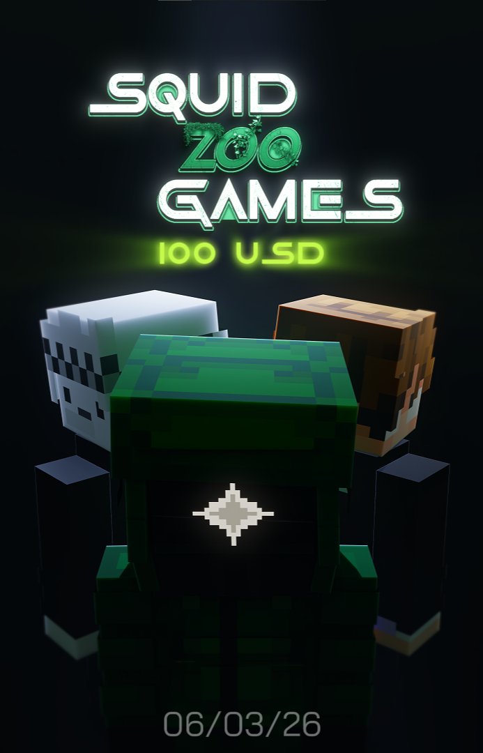 SQUIDZOOGAMES's tweet image. SQUID ZOO GAMES🏝️

Buscamos 210 JUGADORES interesados en participar en nuestro EVENTO SQUID ZOO GAMES🍷

Premio: 100 USD$💵
Fechas: 06/03, 07/03, 08/03 - 13/03, 14/03, 15/03🗓️

¿Te crees capaz de ganar? 🔎

📰Formulario:

docs.google.com/forms/d/1utXzw…