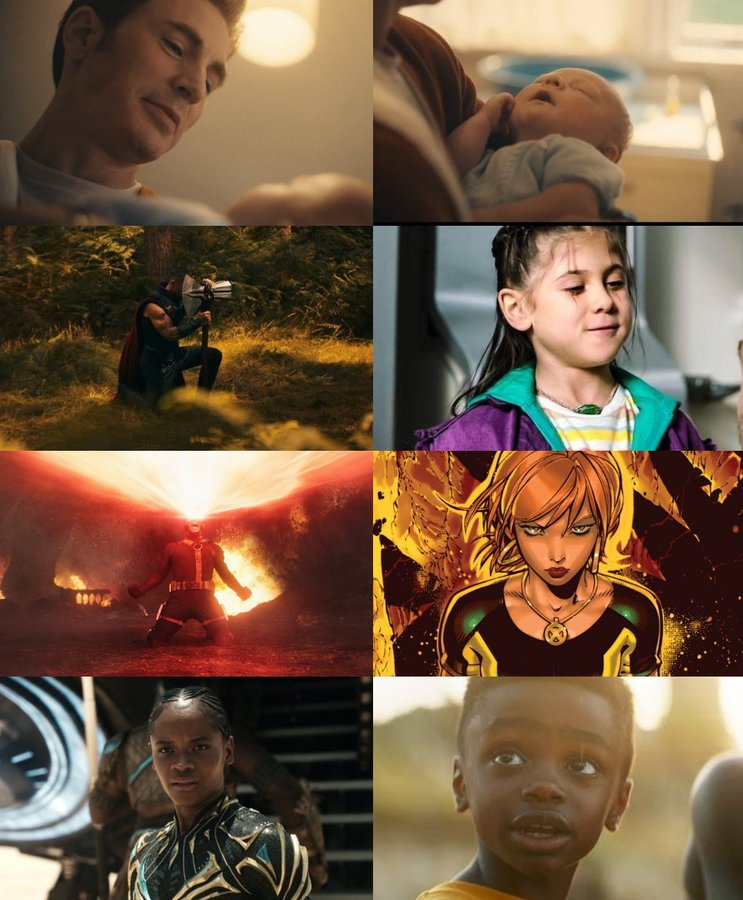 Cinema_Decoded's tweet photo. Avengers: #Doomsday teasers share a chilling thread 👀
Every spotlight hero is tied to a child—joy, fear, rage, grief.
From Steve’s happiness to Thor’s worry, Cyclops’ anger, Shuri’s loss… it’s all about protecting what matters most.
Not random. Emotional warfare is coming 🔥 https://t.co/g2LHzymk26