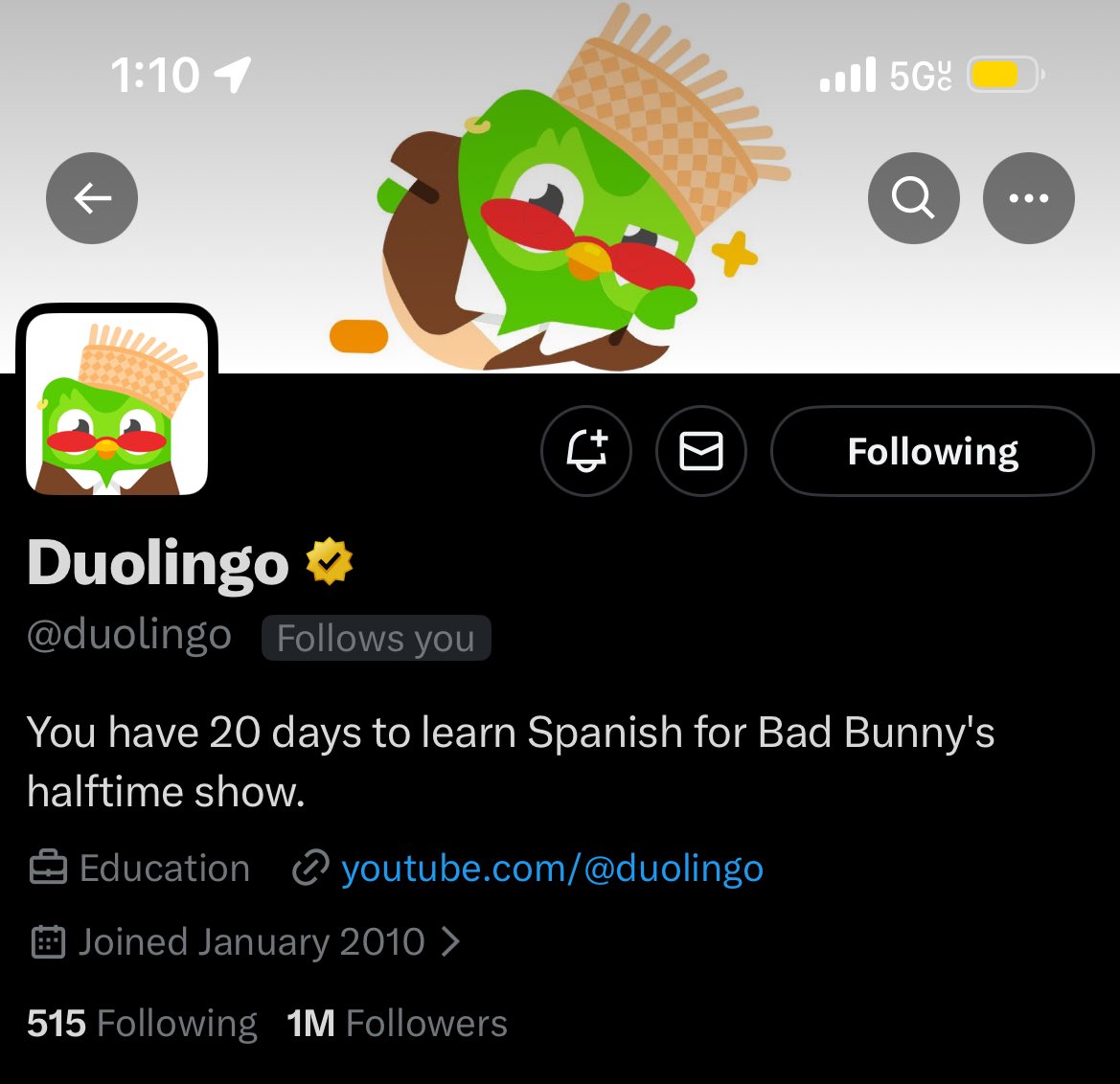 Nosotros también te amamos, <a href="/duolingo/">Duolingo</a>. 🫶