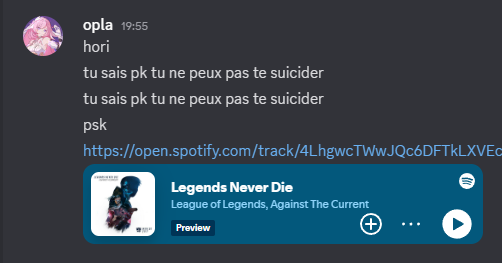 nan sah elle a raison