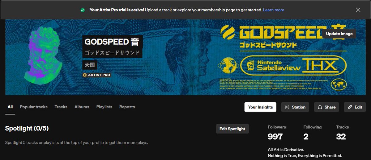 GODSPEED 音 tweet media