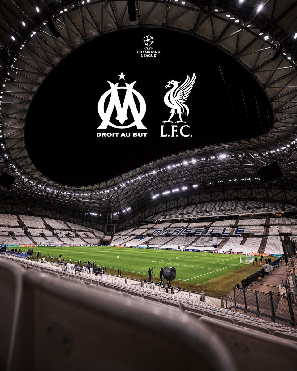 LFC's tweet photo. All set for #UCL MD7 in Marseille ✨ https://t.co/9yP2X9MMaC