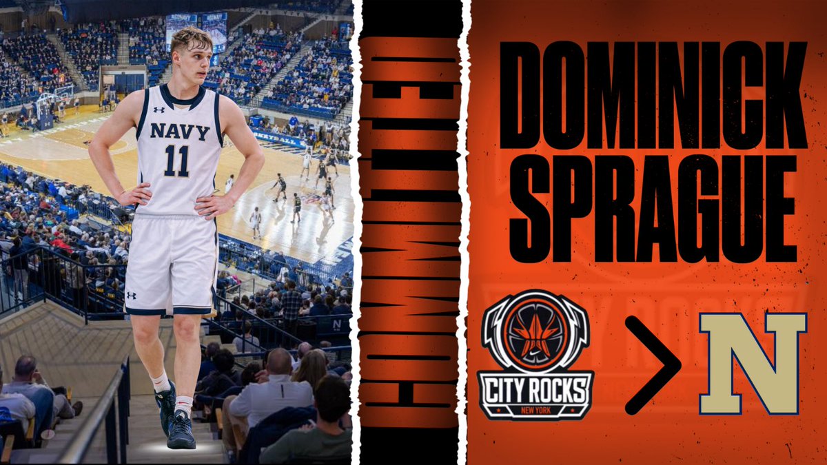 TheCityRocks's tweet photo. Congratulations to our own @Dom_Sprague0 on his commitment to @NavyBasketball #CRFam 🟠 https://t.co/KXpohpM4V1
