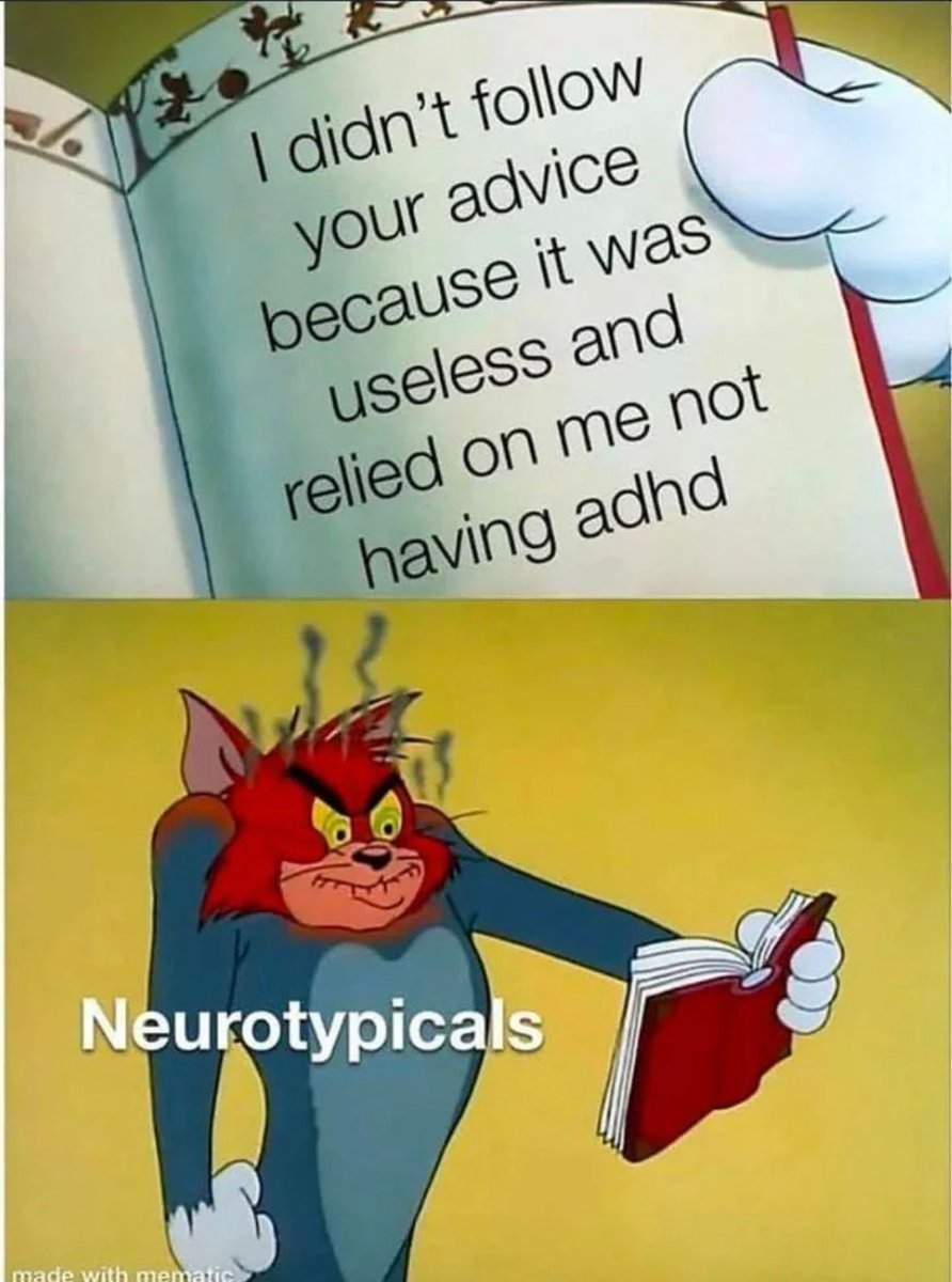 ADHD Memes tweet media