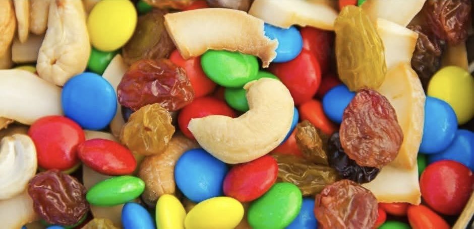 I wonder if the person who invented trail mix actually discovered it when they were cleaning out their car and moved their kid’s car seat. 🤔