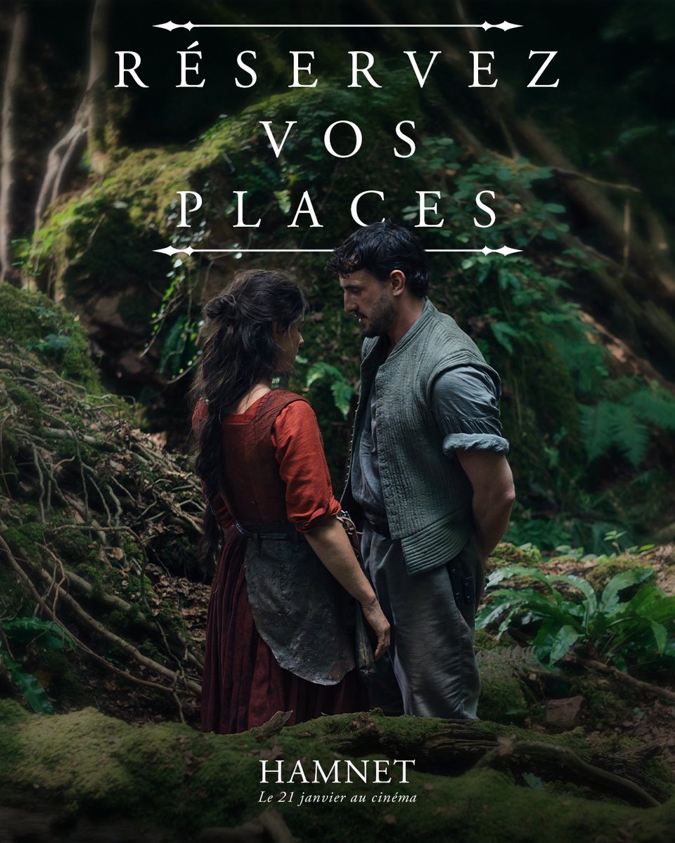FocusFeaturesFR's tweet image. HAMNET, le nouveau film de Chloé Zhao salué aux Golden Globes®, avec Jessie Buckley et Paul Mescal. Le 21 janvier au cinéma.
Réservez vos places ▶ bit.ly/HamnetSéances

#HamnetLeFilm