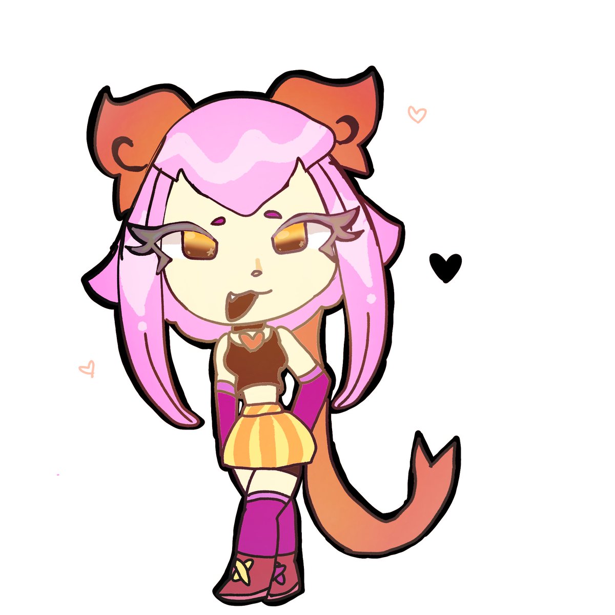 Realpersefone's tweet photo. Melodie brawl stars pero es chibi #melodiebrawlstars #nose https://t.co/05O7kZOPP1