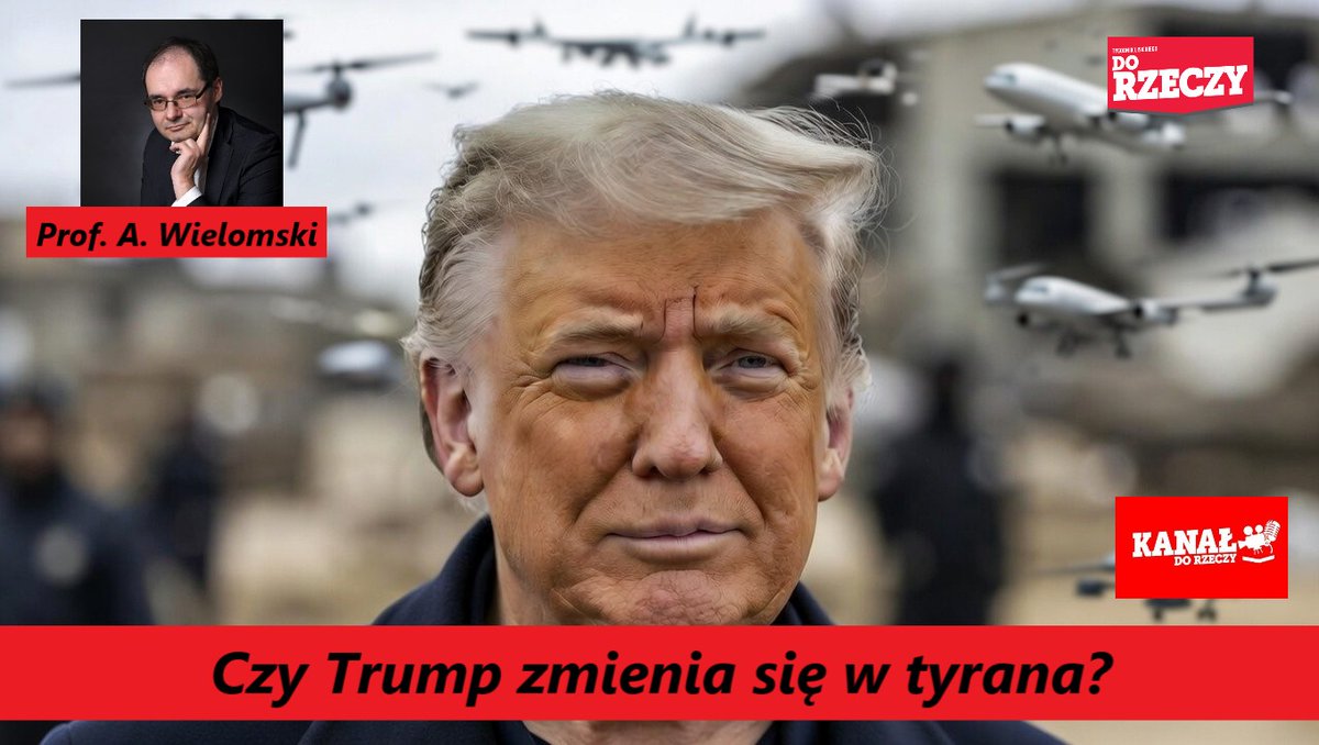 KanalDoRzeczy's tweet photo. Czy Trump zmienia się w tyrana? Rada Pokoju bez Polski? Prof. A. Wielomski Link do programu: https://t.co/CmWG129W78
@PPolityce #tyran #trump https://t.co/sMzCDLKdDG