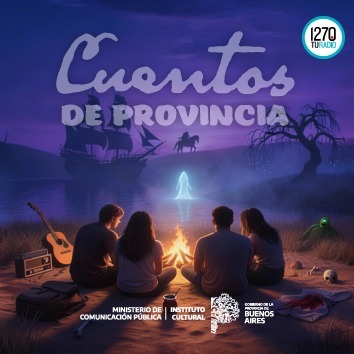 #Ahora en #LaPlayaEsSagrada ☀️ nos visitan el periodista @Alejandroapo y la subsecretaria de Promoción Sociocultural <a href="/lriesgo/">Lorena Riesgo</a>. 

👉🏼 Charlamos sobre el lanzamiento de "Cuentos de Provincia" una colección de libros y relatos sonoros que recupera mitos y leyendas bonaerenses.
