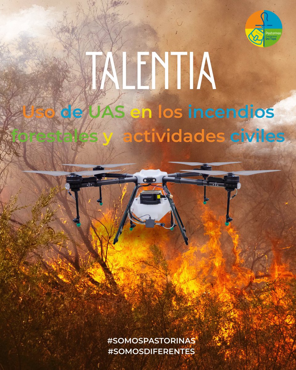 PastorinasLeon's tweet photo. 🚁🔥 Alumnos de 2º Bachillerato visitan la Base Militar Conde de Gazola para formarse en su proyecto #Talentia sobre el uso de UAS (drones) en incendios forestales 🌲🔥 y otras aplicaciones civiles. Ciencia, tecnología y compromiso social 💡🤝 #somospastoirnas #SilencioConectamos https://t.co/nQghJlQQcD