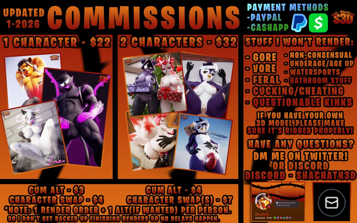 Shachath3D🔞 tweet media